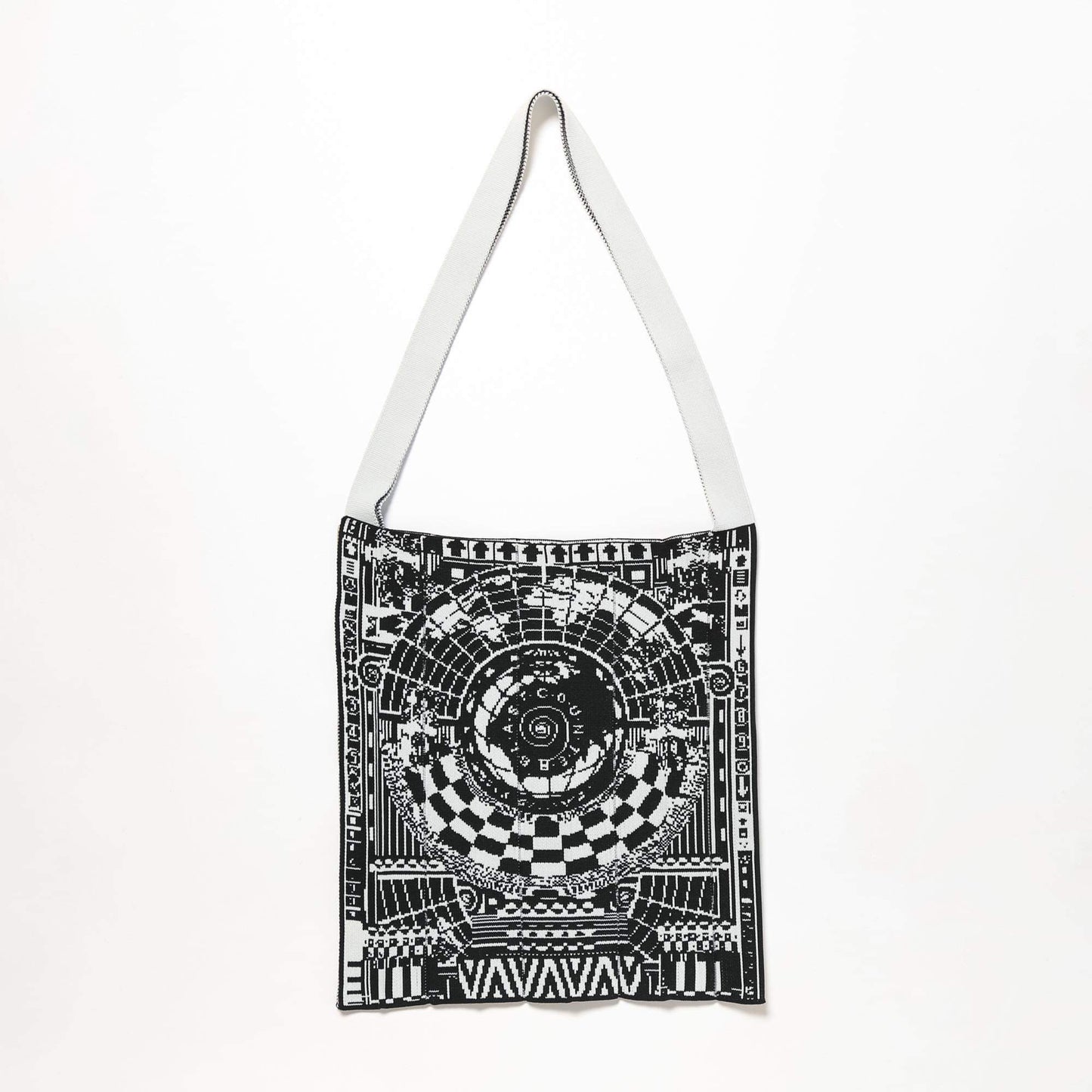 Knit Tote Bag "GLOBE"